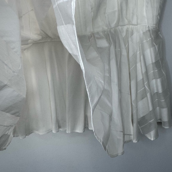 Acler Babydoll Top – Size 10, White - Picture 10 of 16